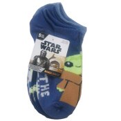 Wholesale - 5pk THE MANDALORIAN GROGU NS SOCKS SIZE 6-8, UPC: 193159186524